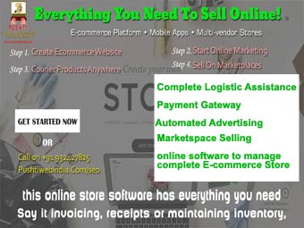 complete e-commerce store to sell online